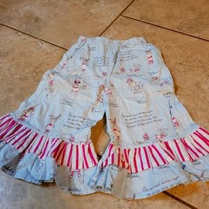 Girls bell bottom Capri